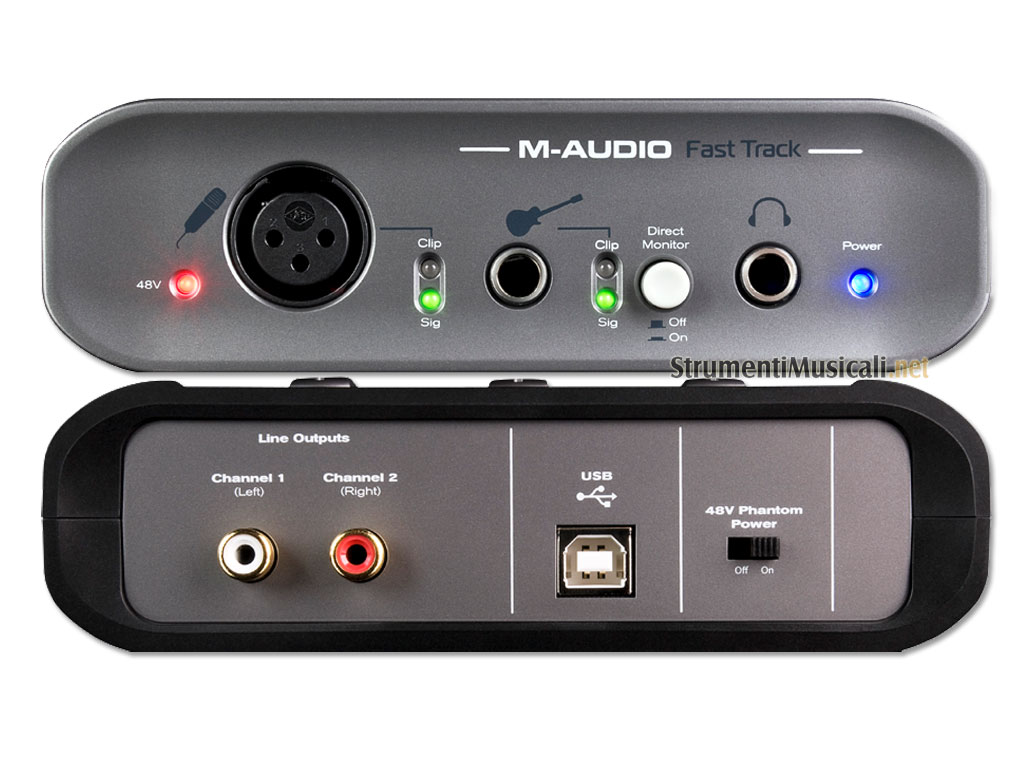 m audio fast track software